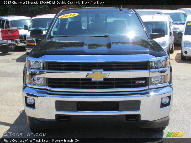 Black / Jet Black 2015 Chevrolet Silverado 2500HD LT Double Cab 4x4