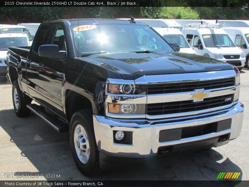 Black / Jet Black 2015 Chevrolet Silverado 2500HD LT Double Cab 4x4