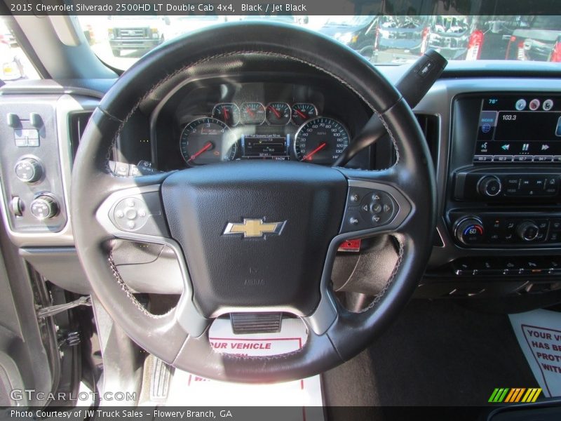 Black / Jet Black 2015 Chevrolet Silverado 2500HD LT Double Cab 4x4