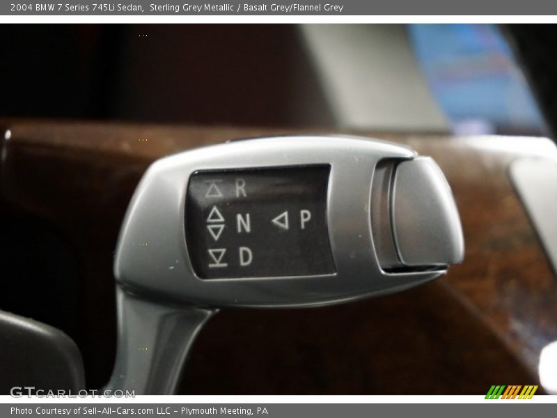 Sterling Grey Metallic / Basalt Grey/Flannel Grey 2004 BMW 7 Series 745Li Sedan