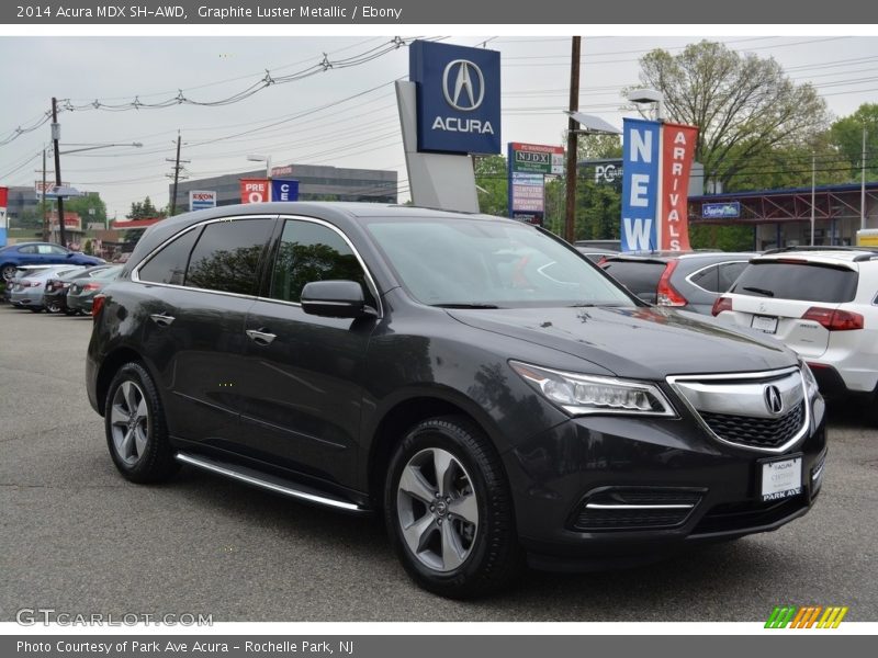 Graphite Luster Metallic / Ebony 2014 Acura MDX SH-AWD