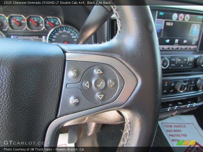 Black / Jet Black 2015 Chevrolet Silverado 2500HD LT Double Cab 4x4