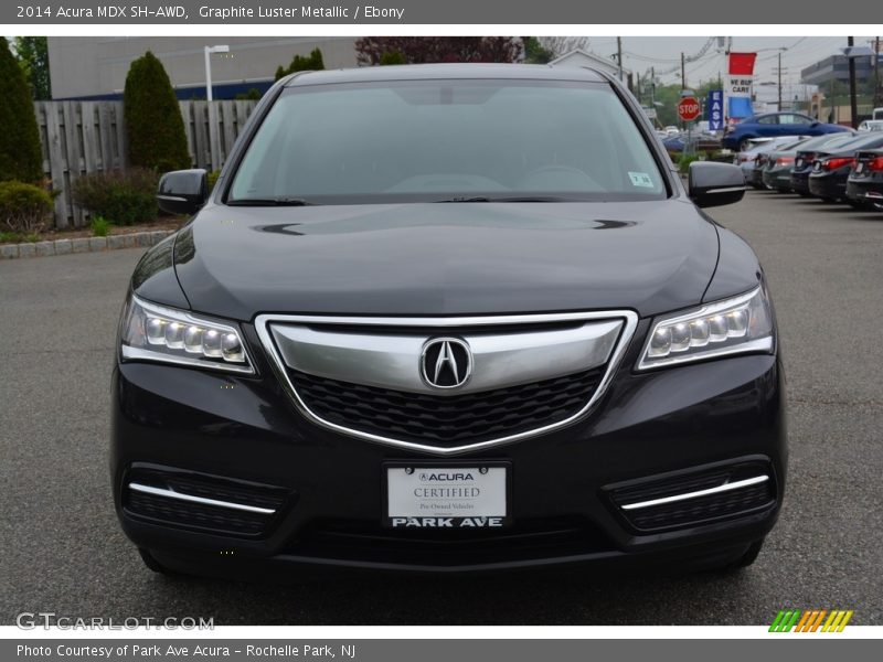 Graphite Luster Metallic / Ebony 2014 Acura MDX SH-AWD