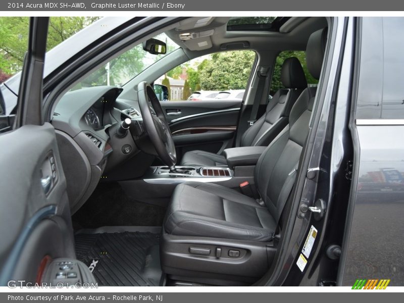 Graphite Luster Metallic / Ebony 2014 Acura MDX SH-AWD