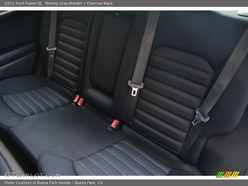 Sterling Gray Metallic / Charcoal Black 2013 Ford Fusion SE