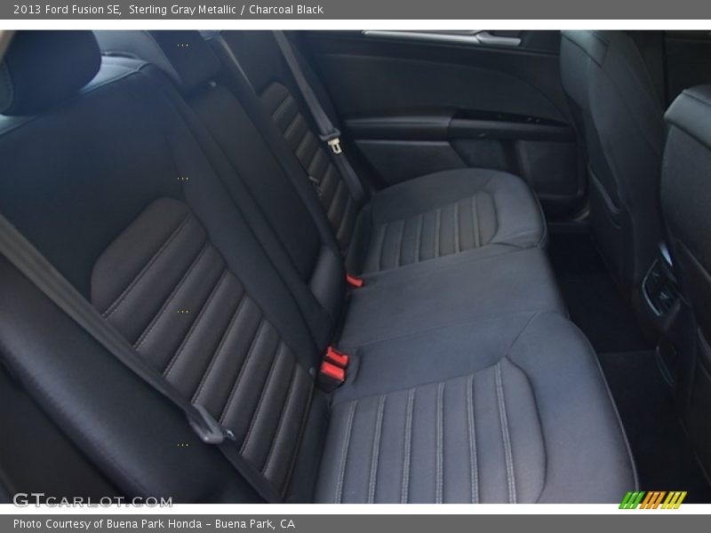 Sterling Gray Metallic / Charcoal Black 2013 Ford Fusion SE