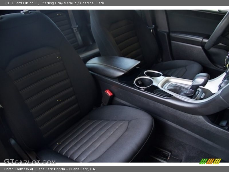 Sterling Gray Metallic / Charcoal Black 2013 Ford Fusion SE