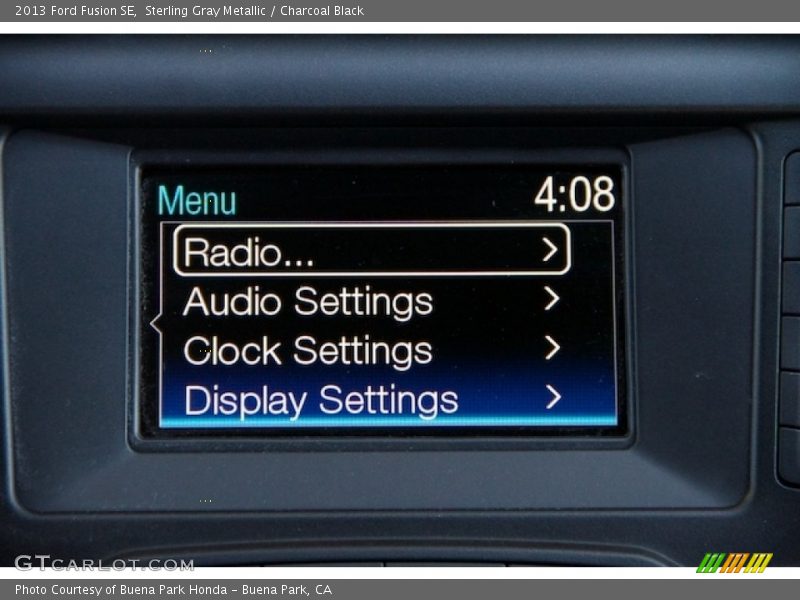 Sterling Gray Metallic / Charcoal Black 2013 Ford Fusion SE