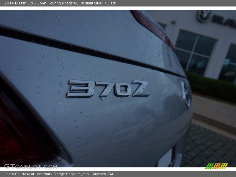 Brilliant Silver / Black 2014 Nissan 370Z Sport Touring Roadster