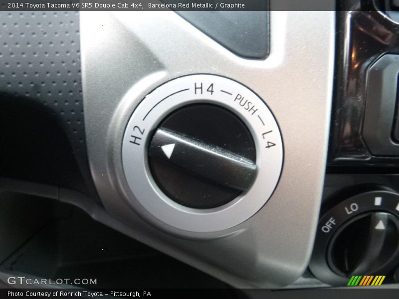Barcelona Red Metallic / Graphite 2014 Toyota Tacoma V6 SR5 Double Cab 4x4