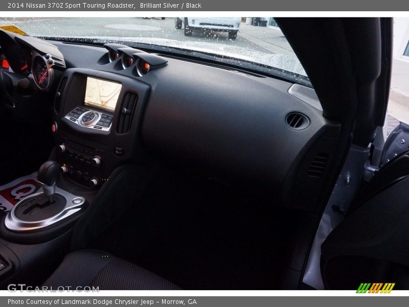 Brilliant Silver / Black 2014 Nissan 370Z Sport Touring Roadster