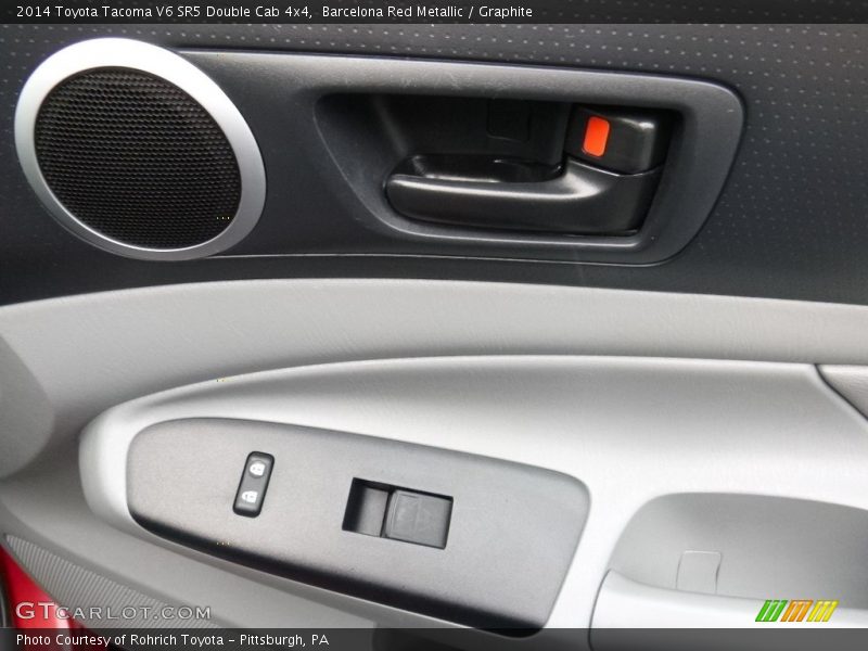 Barcelona Red Metallic / Graphite 2014 Toyota Tacoma V6 SR5 Double Cab 4x4