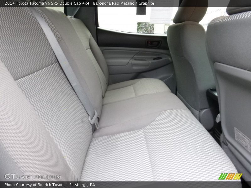 Barcelona Red Metallic / Graphite 2014 Toyota Tacoma V6 SR5 Double Cab 4x4