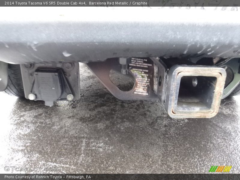 Barcelona Red Metallic / Graphite 2014 Toyota Tacoma V6 SR5 Double Cab 4x4