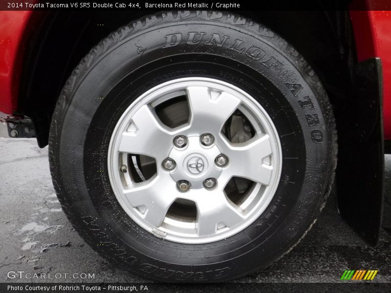 Barcelona Red Metallic / Graphite 2014 Toyota Tacoma V6 SR5 Double Cab 4x4