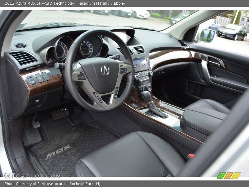 Palladium Metallic / Ebony 2013 Acura MDX SH-AWD Technology