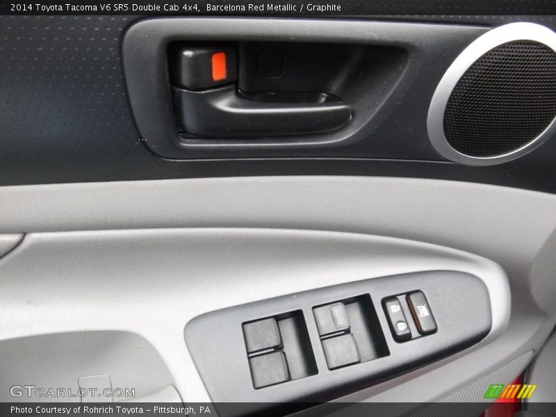 Barcelona Red Metallic / Graphite 2014 Toyota Tacoma V6 SR5 Double Cab 4x4