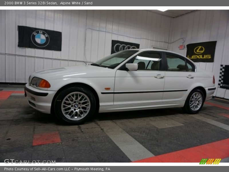 Alpine White / Sand 2000 BMW 3 Series 328i Sedan