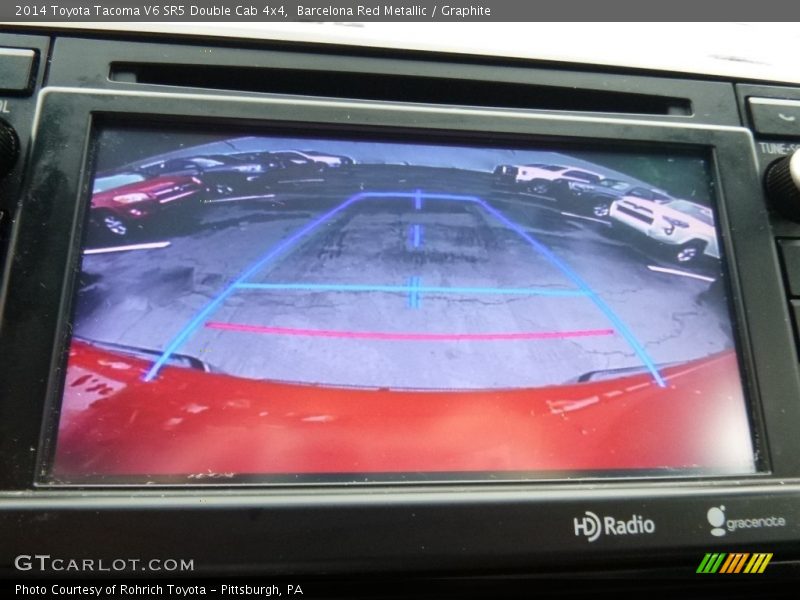 Barcelona Red Metallic / Graphite 2014 Toyota Tacoma V6 SR5 Double Cab 4x4