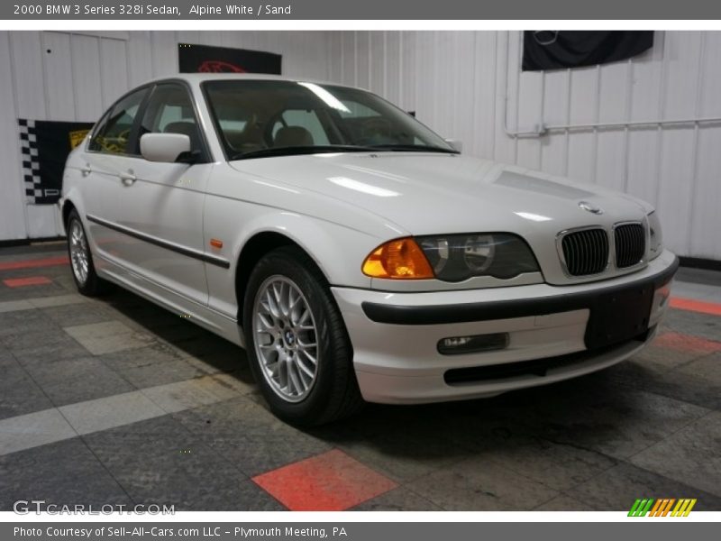 Alpine White / Sand 2000 BMW 3 Series 328i Sedan
