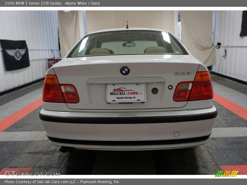 Alpine White / Sand 2000 BMW 3 Series 328i Sedan