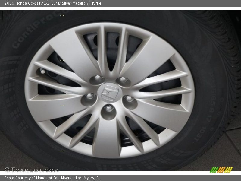 Lunar Silver Metallic / Truffle 2016 Honda Odyssey LX