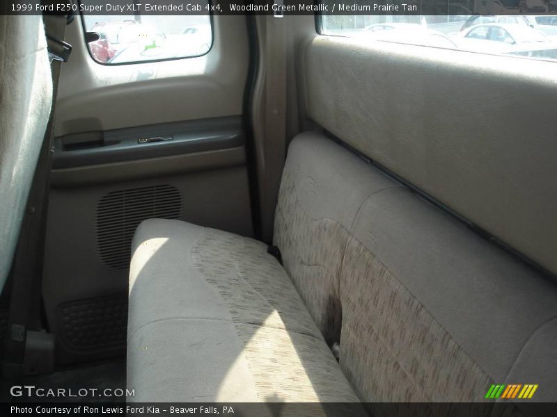 Woodland Green Metallic / Medium Prairie Tan 1999 Ford F250 Super Duty XLT Extended Cab 4x4