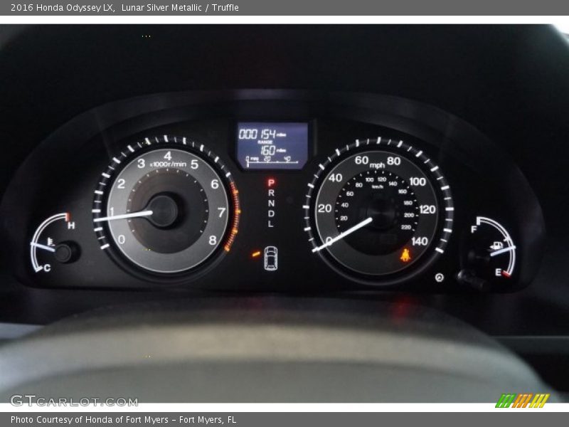 Lunar Silver Metallic / Truffle 2016 Honda Odyssey LX