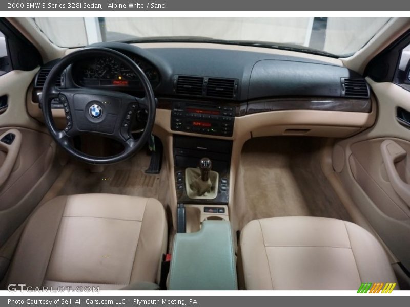 Alpine White / Sand 2000 BMW 3 Series 328i Sedan