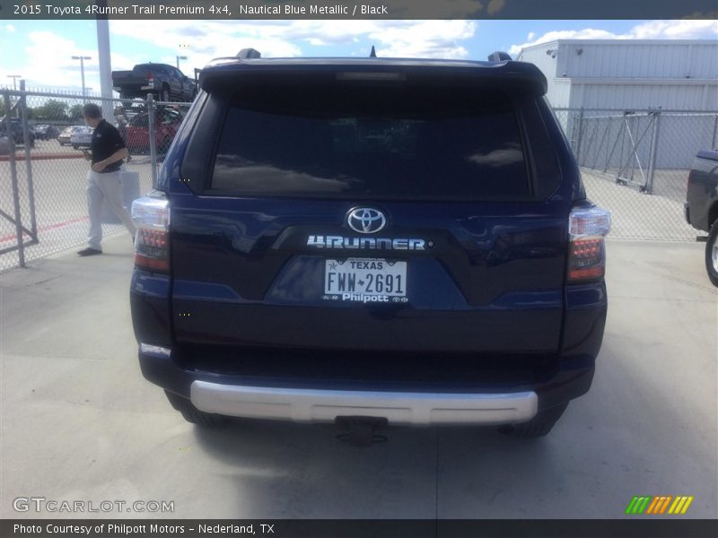 Nautical Blue Metallic / Black 2015 Toyota 4Runner Trail Premium 4x4