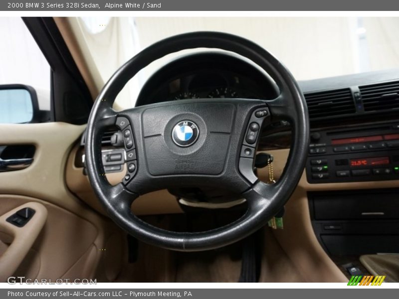 Alpine White / Sand 2000 BMW 3 Series 328i Sedan