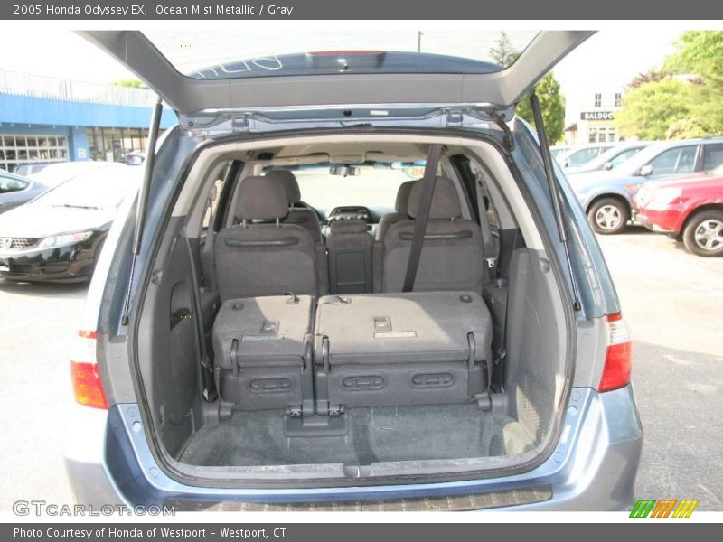 Ocean Mist Metallic / Gray 2005 Honda Odyssey EX