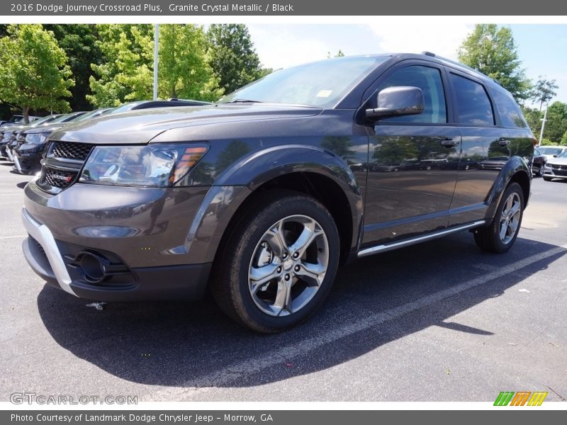 Granite Crystal Metallic / Black 2016 Dodge Journey Crossroad Plus