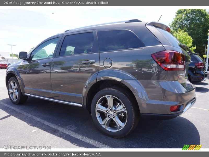 Granite Crystal Metallic / Black 2016 Dodge Journey Crossroad Plus