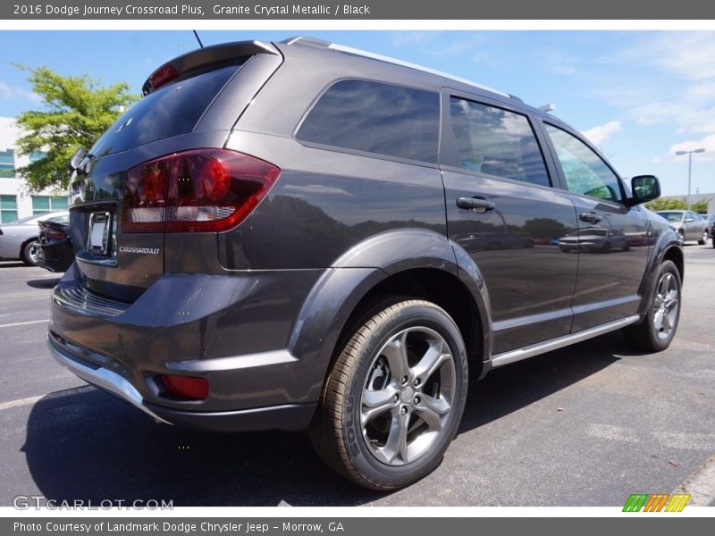 Granite Crystal Metallic / Black 2016 Dodge Journey Crossroad Plus