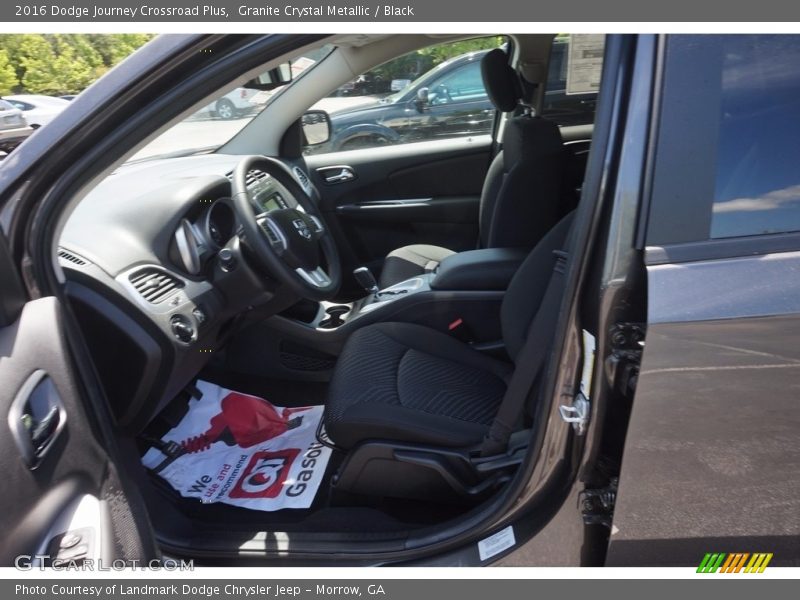 Granite Crystal Metallic / Black 2016 Dodge Journey Crossroad Plus