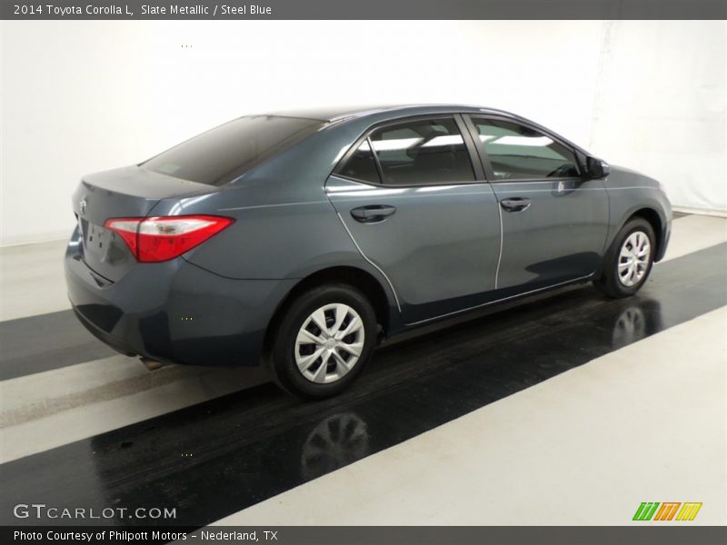 Slate Metallic / Steel Blue 2014 Toyota Corolla L