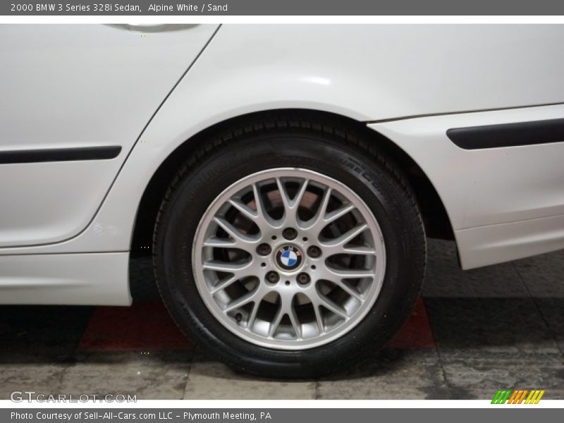 Alpine White / Sand 2000 BMW 3 Series 328i Sedan