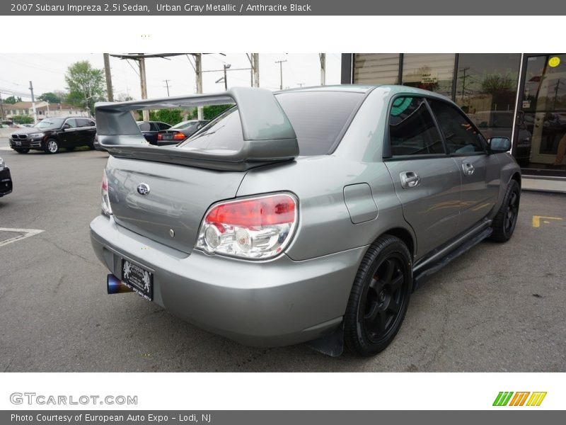 Urban Gray Metallic / Anthracite Black 2007 Subaru Impreza 2.5i Sedan