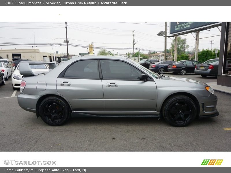 Urban Gray Metallic / Anthracite Black 2007 Subaru Impreza 2.5i Sedan