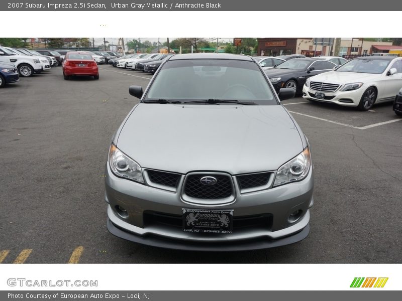 Urban Gray Metallic / Anthracite Black 2007 Subaru Impreza 2.5i Sedan