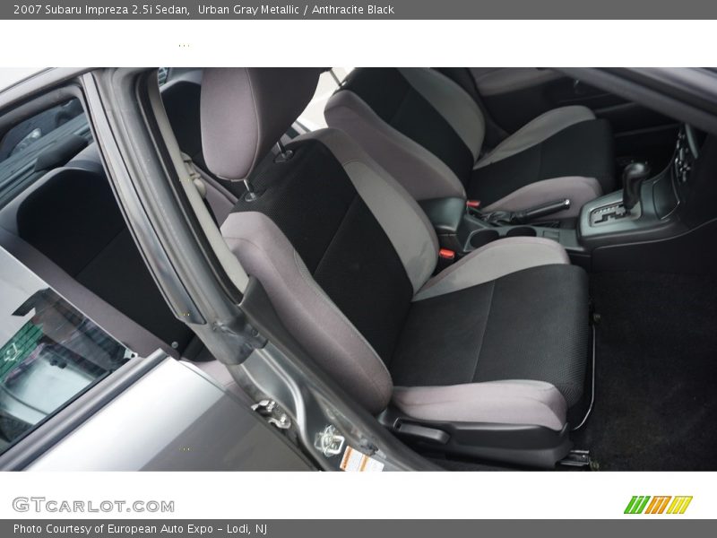 Urban Gray Metallic / Anthracite Black 2007 Subaru Impreza 2.5i Sedan