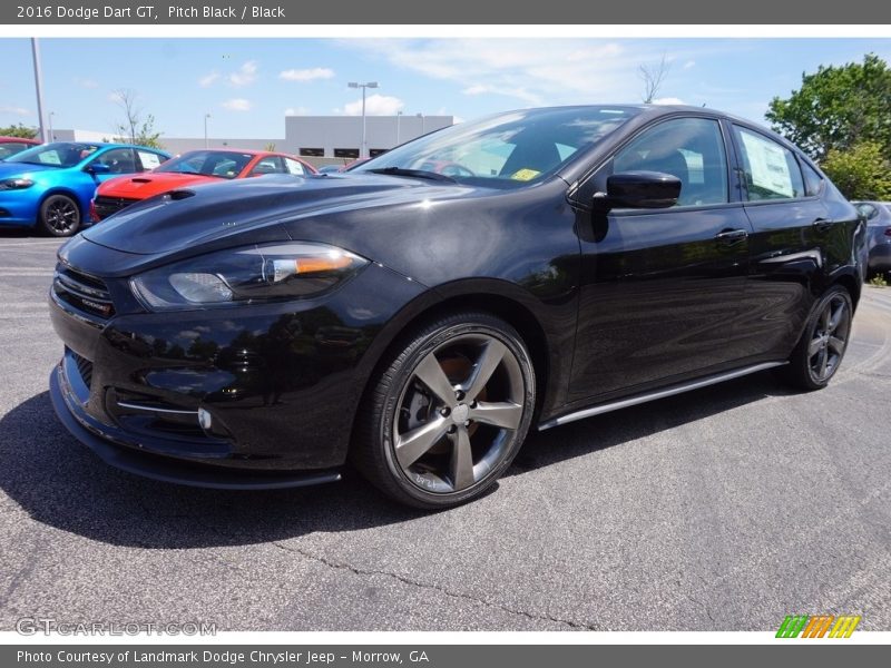 Pitch Black / Black 2016 Dodge Dart GT