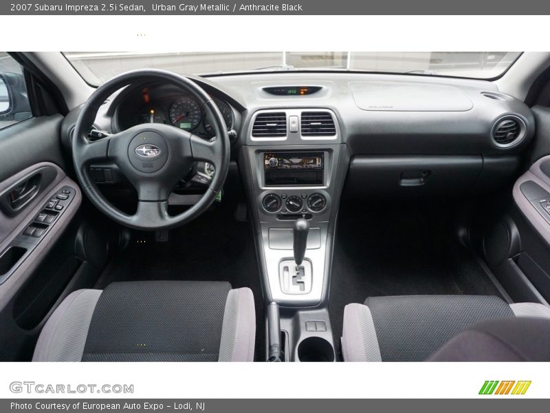 Urban Gray Metallic / Anthracite Black 2007 Subaru Impreza 2.5i Sedan