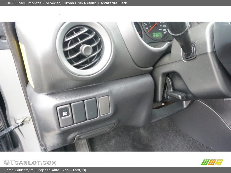 Urban Gray Metallic / Anthracite Black 2007 Subaru Impreza 2.5i Sedan