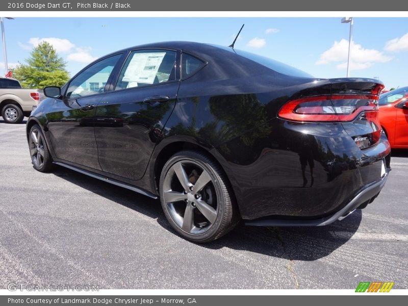 Pitch Black / Black 2016 Dodge Dart GT