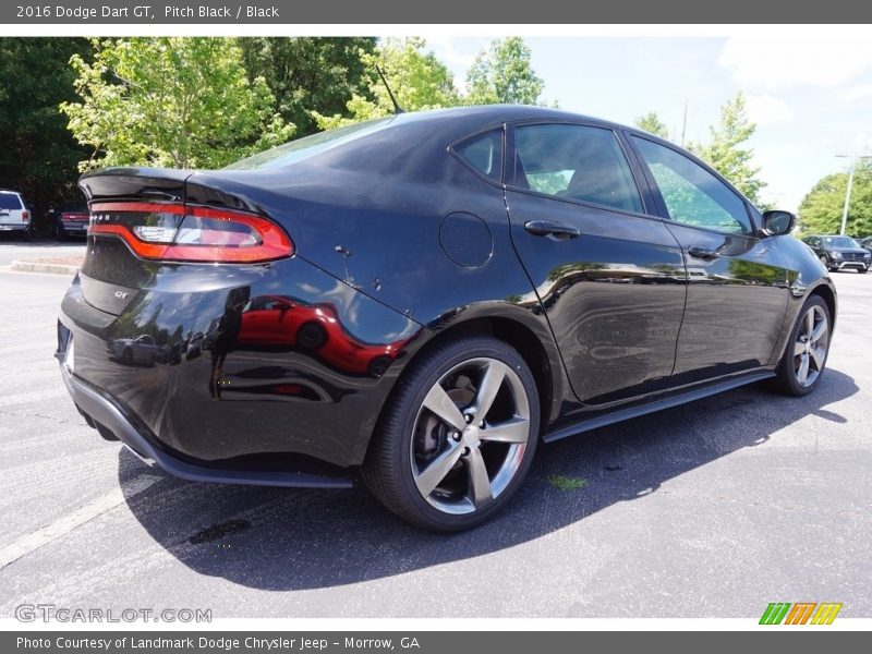 Pitch Black / Black 2016 Dodge Dart GT