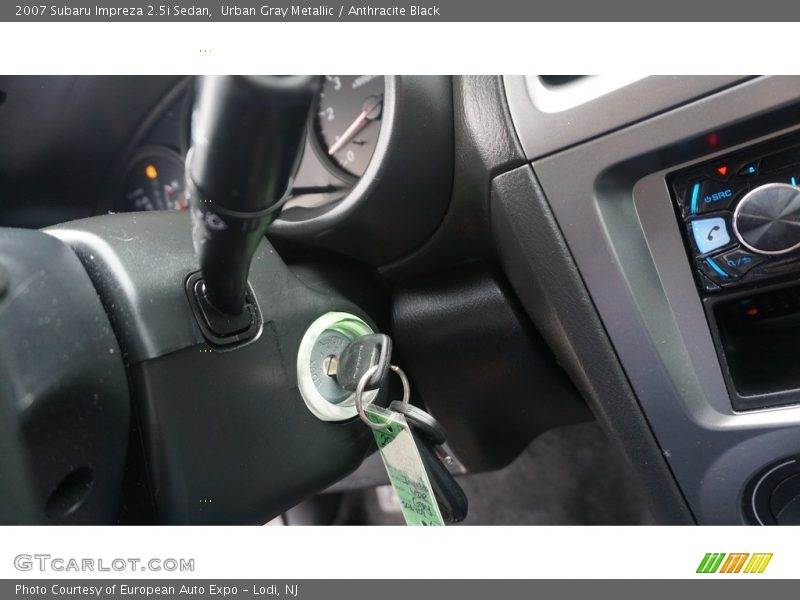 Urban Gray Metallic / Anthracite Black 2007 Subaru Impreza 2.5i Sedan