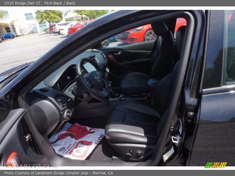 Pitch Black / Black 2016 Dodge Dart GT