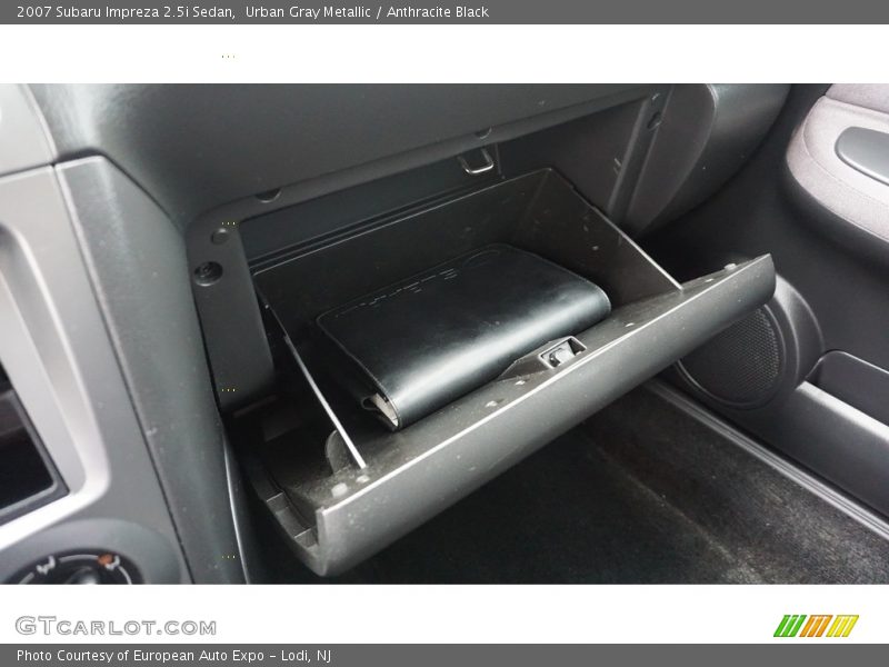 Urban Gray Metallic / Anthracite Black 2007 Subaru Impreza 2.5i Sedan